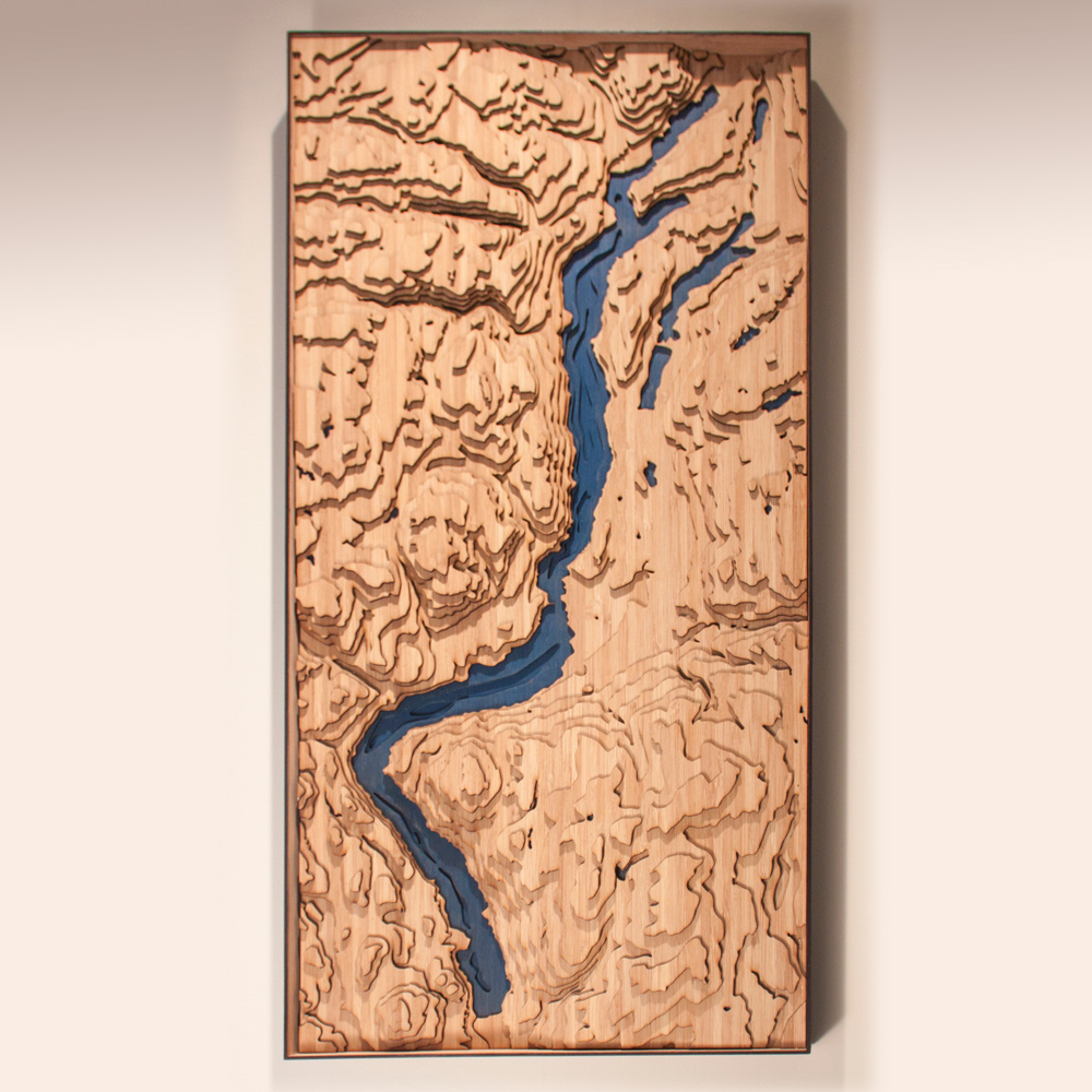 okanagan lake topographic map